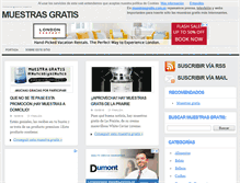 Tablet Screenshot of muestrasgratis.com.es
